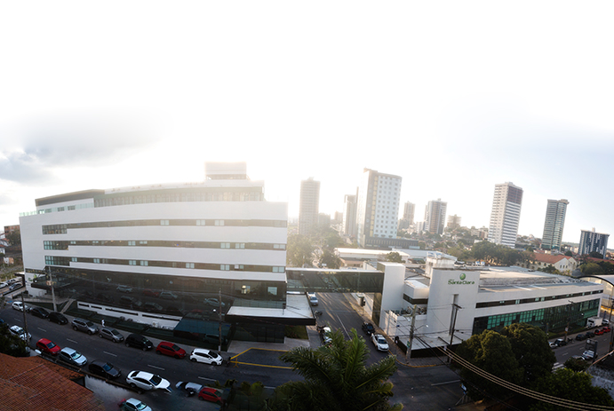 Fachada da Clínica Santa Clara em Campina Grande PB